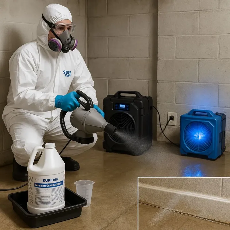 Sanitization and Odor Removal process in Greenwich, OH